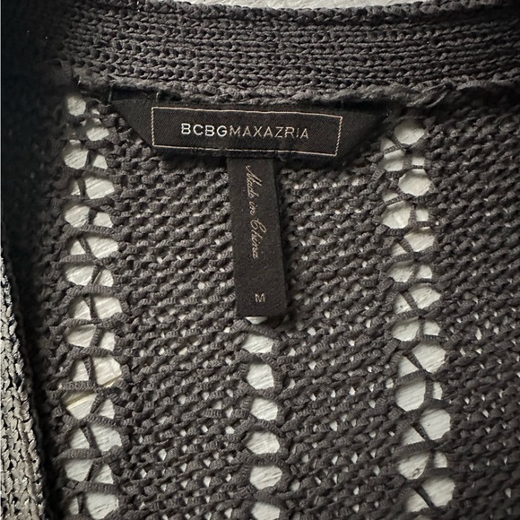 BCBCmaxazria sweater metallic silver - Picture 2 of 4